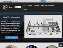 Tablet Screenshot of hackpgh.org